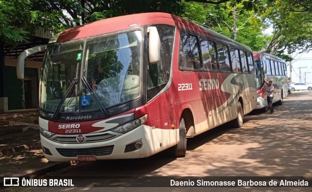 Viação Serro 22311 na cidade de Abaeté, Minas Gerais, Brasil, por Daenio Simonasse Barbosa de Almeida. ID da foto: 10418949.