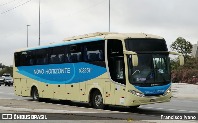 Viação Novo Horizonte 1032511 na cidade de São Paulo, São Paulo, Brasil, por Francisco Ivano. Número da foto: #10420962.