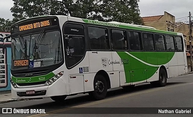 Caprichosa Auto Ônibus B27158 na cidade de Rio de Janeiro, Rio de Janeiro, Brasil, por Nathan Gabriel. Número da foto: #10418553.