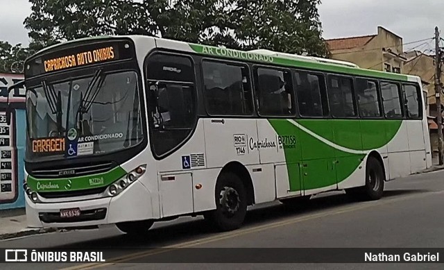 Caprichosa Auto Ônibus B27158 na cidade de Rio de Janeiro, Rio de Janeiro, Brasil, por Nathan Gabriel. ID da foto: 10418553.