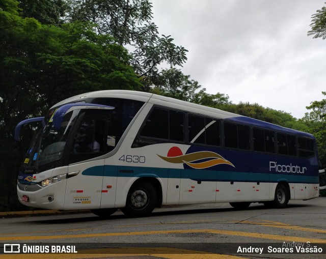 Piccolotur Transportes Turísticos 4630 na cidade de São Paulo, São Paulo, Brasil, por Andrey  Soares Vassão. Número da foto: #10419617.