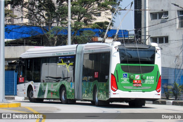 Next Mobilidade - ABC Sistema de Transporte 8187 na cidade de São Bernardo do Campo, São Paulo, Brasil, por Diego Lip. ID da foto: 10420211.