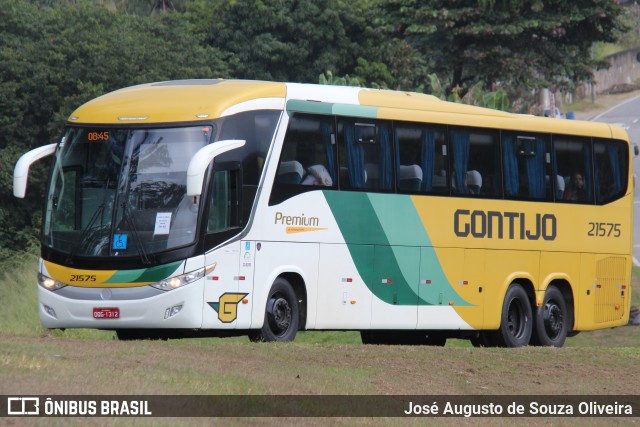 Empresa Gontijo de Transportes 21575 na cidade de Resende, Rio de Janeiro, Brasil, por José Augusto de Souza Oliveira. ID da foto: 10420025.