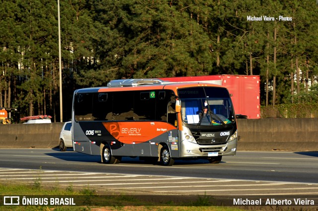 Beverly Fretamento e Turismo 0016 na cidade de Barueri, São Paulo, Brasil, por Michael  Alberto Vieira. Número da foto: #10419417.