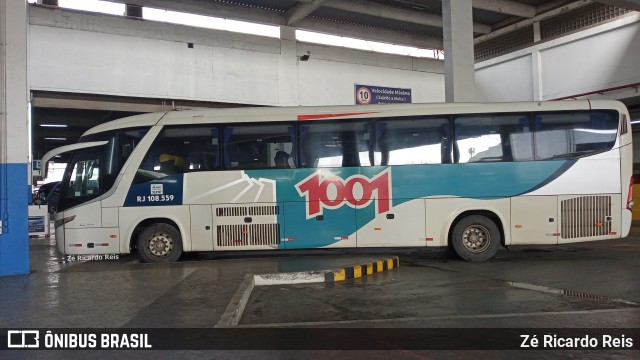 Auto Viação 1001 RJ 108.559 na cidade de Rio de Janeiro, Rio de Janeiro, Brasil, por Zé Ricardo Reis. Número da foto: #10422177.