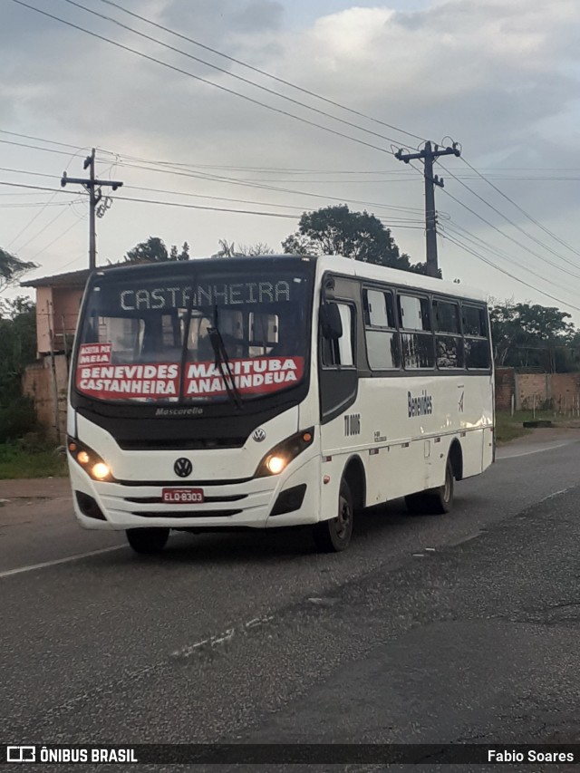 Transporte União TU-006 na cidade de Benevides, Pará, Brasil, por Fabio Soares. ID da foto: 10423577.