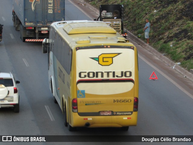 Empresa Gontijo de Transportes 14660 na cidade de Belo Horizonte, Minas Gerais, Brasil, por Douglas Célio Brandao. Número da foto: #10423141.