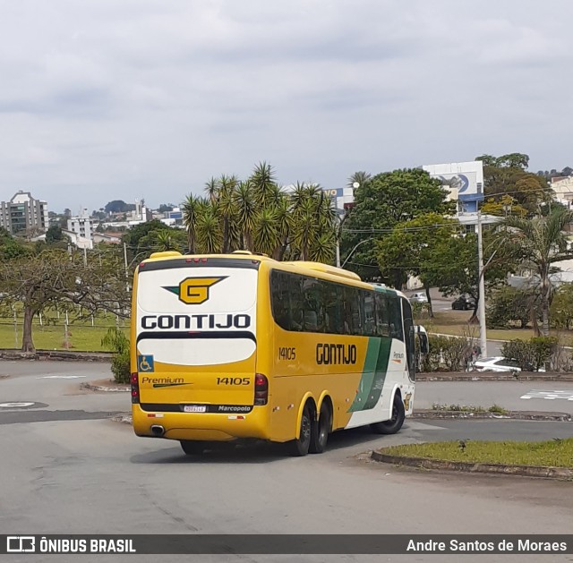 Empresa Gontijo de Transportes 14105 na cidade de Americana, São Paulo, Brasil, por Andre Santos de Moraes. Número da foto: #10423468.