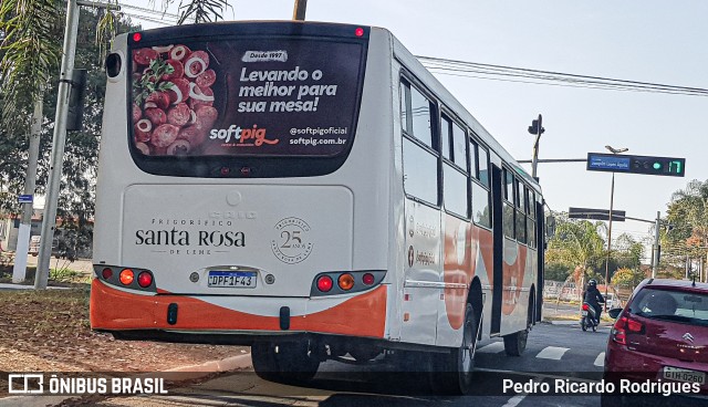 Ônibus Particulares DPF1543 na cidade de Leme, São Paulo, Brasil, por Pedro Ricardo Rodrigues. ID da foto: 10421489.