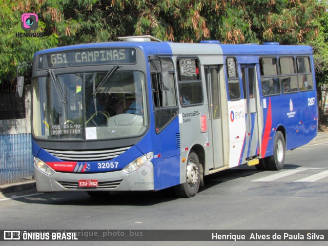 Transportes Capellini 32.057 na cidade de Campinas, São Paulo, Brasil, por Henrique Alves de Paula Silva. Número da foto: #10421798.