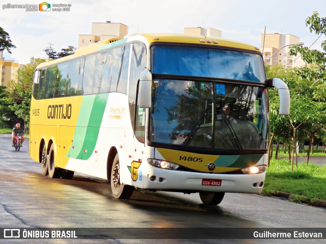 Empresa Gontijo de Transportes 14805 na cidade de Campinas, São Paulo, Brasil, por Guilherme Estevan. Número da foto: #10422065.