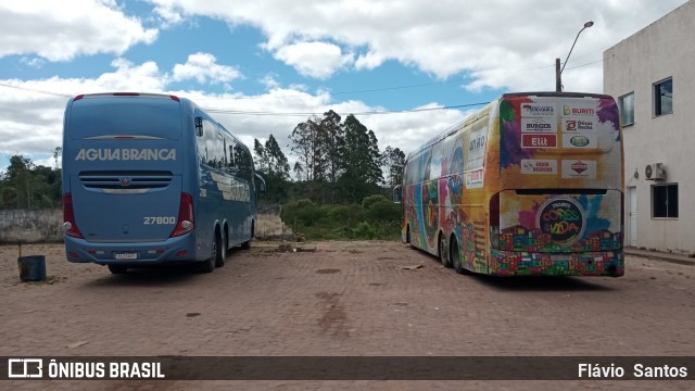 Viação Águia Branca 27800 na cidade de Barra da Estiva, Bahia, Brasil, por Flávio  Santos. Número da foto: #10421928.