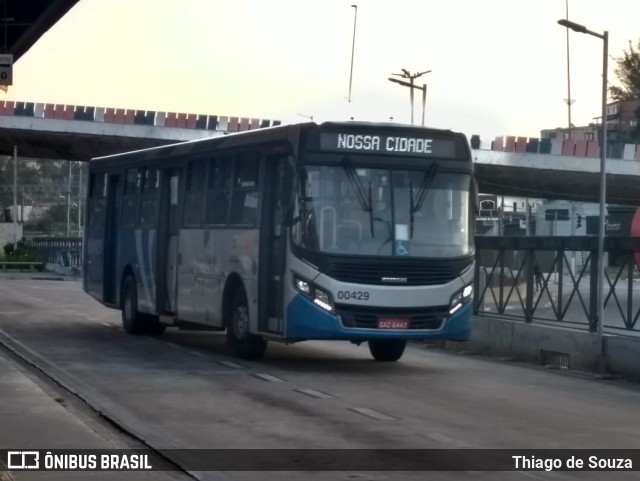 Viação Cidade de Caieiras 00429 na cidade de Franco da Rocha, São Paulo, Brasil, por Thiago de Souza. Número da foto: #10421692.