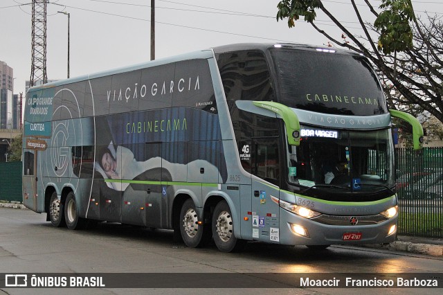 Viação Garcia 8625 na cidade de São Paulo, São Paulo, Brasil, por Moaccir  Francisco Barboza. ID da foto: 10422525.