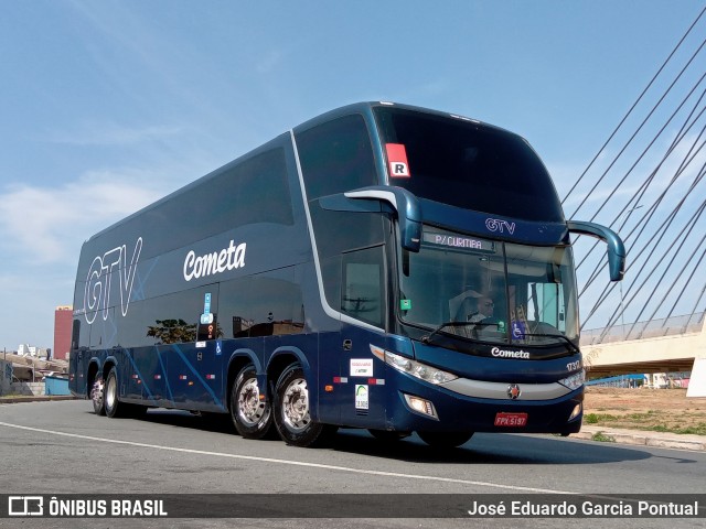Viação Cometa 17312 na cidade de Campinas, São Paulo, Brasil, por José Eduardo Garcia Pontual. Número da foto: #10423184.