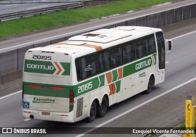 Empresa Gontijo de Transportes 20195 na cidade de São José dos Campos, São Paulo, Brasil, por Ezequiel Vicente Fernandes. ID da foto: 10422182.