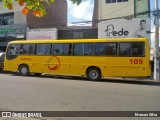 Coletivo Transportes 105 na cidade de Caruaru, Pernambuco, Brasil, por Marcos Silva. Número da foto: #:id.