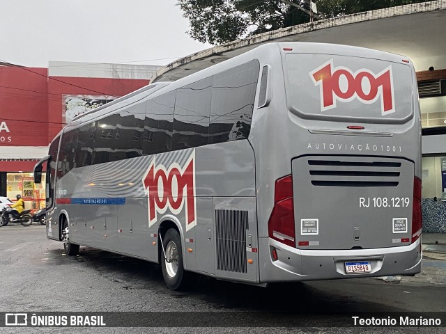 Auto Viação 1001 RJ 108.1219 na cidade de Arraial do Cabo, Rio de Janeiro, Brasil, por Teotonio Mariano. Número da foto: #10426244.