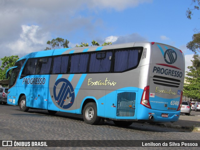 Auto Viação Progresso 6340 na cidade de Caruaru, Pernambuco, Brasil, por Lenilson da Silva Pessoa. ID da foto: 10425275.