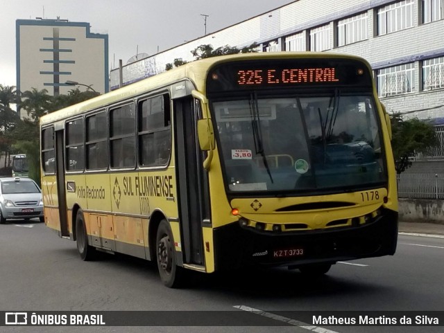 Viação Sul Fluminense 1178 na cidade de Volta Redonda, Rio de Janeiro, Brasil, por Matheus Martins da Silva. Número da foto: #10426180.