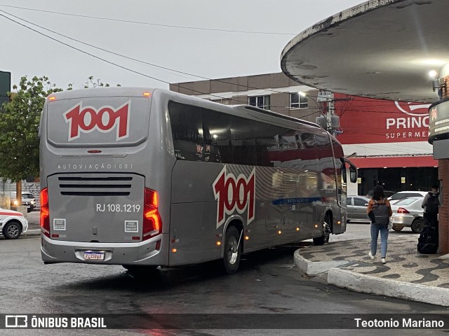 Auto Viação 1001 RJ 108.1219 na cidade de Arraial do Cabo, Rio de Janeiro, Brasil, por Teotonio Mariano. Número da foto: #10426247.