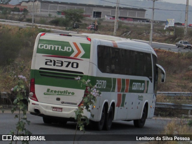 Empresa Gontijo de Transportes 21370 na cidade de Caruaru, Pernambuco, Brasil, por Lenilson da Silva Pessoa. Número da foto: #10425257.