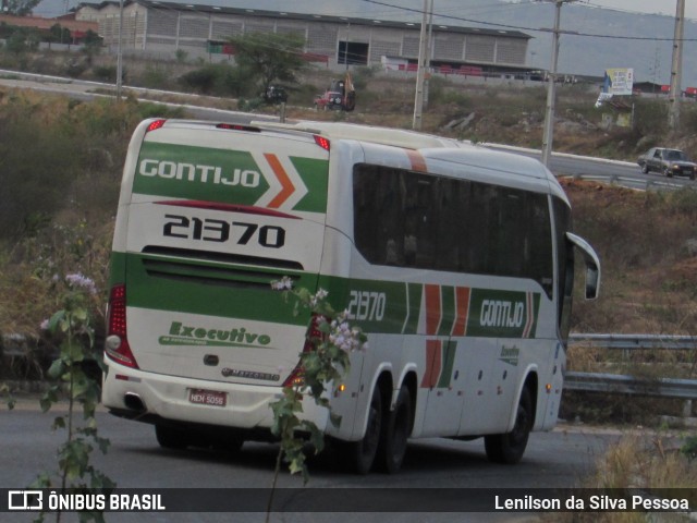 Empresa Gontijo de Transportes 21370 na cidade de Caruaru, Pernambuco, Brasil, por Lenilson da Silva Pessoa. ID da foto: 10425257.