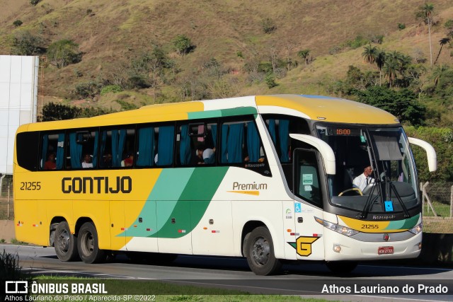 Empresa Gontijo de Transportes 21255 na cidade de Aparecida, São Paulo, Brasil, por Athos Lauriano do Prado. ID da foto: 10425646.