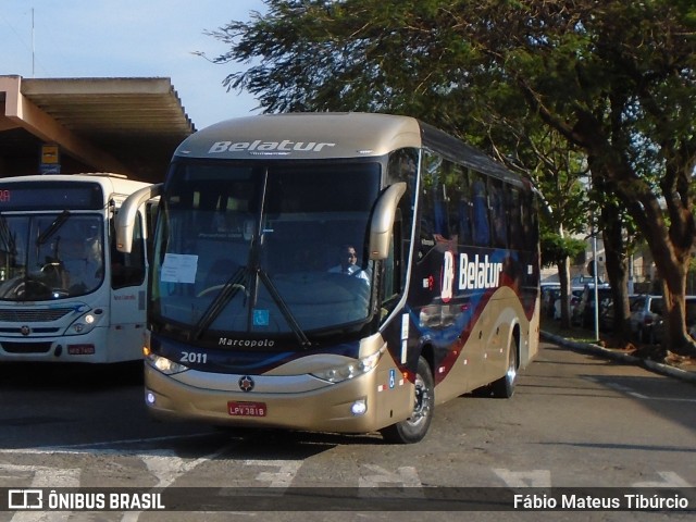 Bela Tur Fretamento e Turismo 2011 na cidade de Três Corações, Minas Gerais, Brasil, por Fábio Mateus Tibúrcio. ID da foto: 10426497.