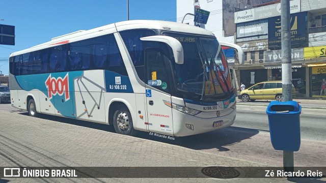 Auto Viação 1001 RJ 108.552 na cidade de Rio das Ostras, Rio de Janeiro, Brasil, por Zé Ricardo Reis. Número da foto: #10424846.