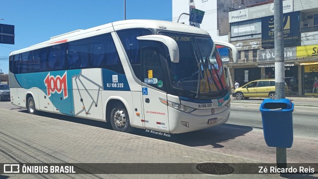 Auto Viação 1001 RJ 108.552 na cidade de Rio das Ostras, Rio de Janeiro, Brasil, por Zé Ricardo Reis. ID da foto: 10424846.