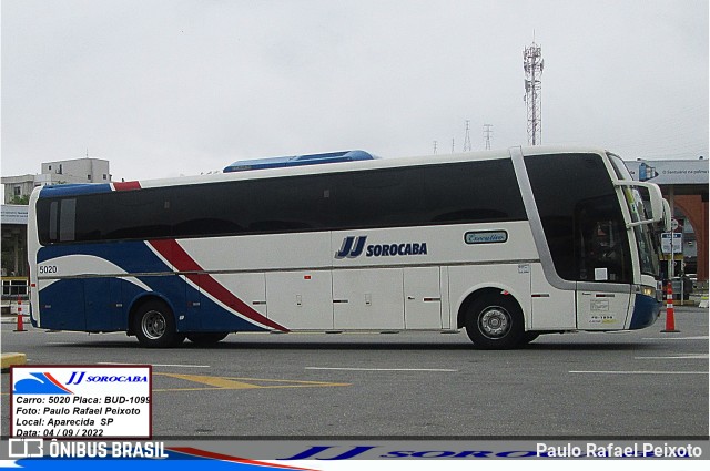 JJ Sorocaba Locadora e Transporte 5020 na cidade de Aparecida, São Paulo, Brasil, por Paulo Rafael Peixoto. ID da foto: 10426672.