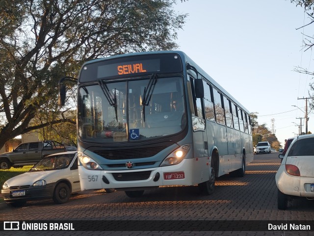 Laranjal Transportes 567 na cidade de Candiota, Rio Grande do Sul, Brasil, por David Natan. ID da foto: 10424655.