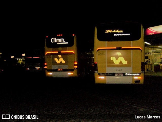 Viação Itapemirim 5023 na cidade de Campos dos Goytacazes, Rio de Janeiro, Brasil, por Lucas Marcos. Número da foto: #10427095.