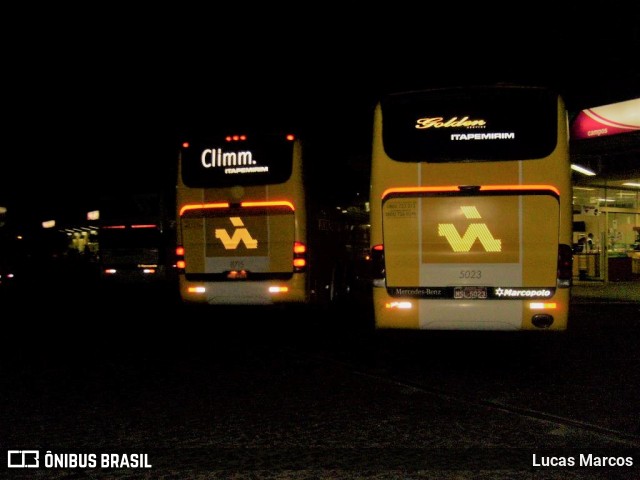 Viação Itapemirim 5023 na cidade de Campos dos Goytacazes, Rio de Janeiro, Brasil, por Lucas Marcos. ID da foto: 10427095.