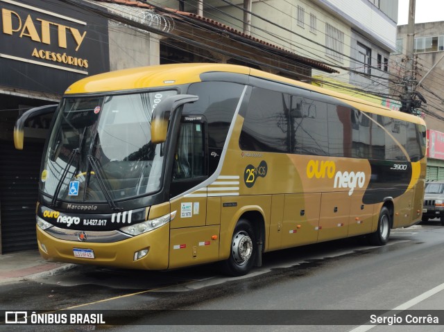 Ouro Negro Transportes e Turismo 3900 na cidade de Vila Velha, Espírito Santo, Brasil, por Sergio Corrêa. ID da foto: 10429955.