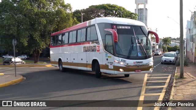 Expresso Itamarati 6391 na cidade de Fernandópolis, São Paulo, Brasil, por João Vitor Pereira. Número da foto: #10427888.