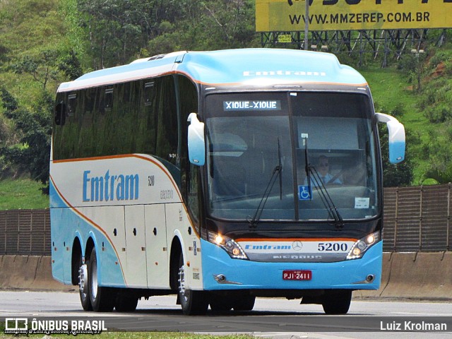 Emtram 5200 na cidade de Aparecida, São Paulo, Brasil, por Luiz Krolman. Número da foto: #10428045.