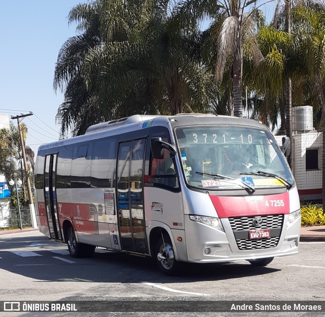 Pêssego Transportes 4 7255 na cidade de São Paulo, São Paulo, Brasil, por Andre Santos de Moraes. Número da foto: #10429396.