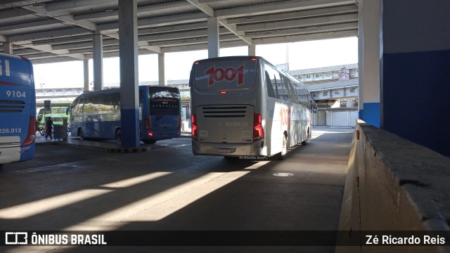 Auto Viação 1001 RJ 108.116 na cidade de Rio de Janeiro, Rio de Janeiro, Brasil, por Zé Ricardo Reis. Número da foto: #10428691.
