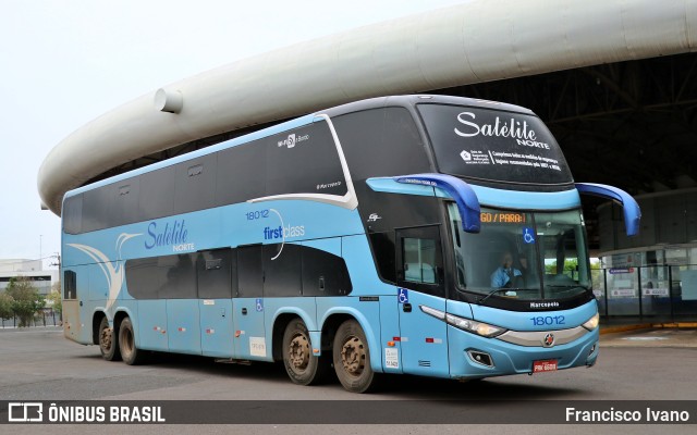 Expresso Satélite Norte 18012 na cidade de Marília, São Paulo, Brasil, por Francisco Ivano. Número da foto: #10427986.