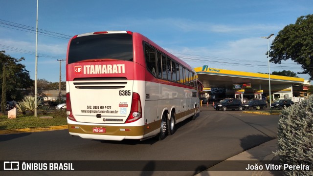 Expresso Itamarati 6385 na cidade de Fernandópolis, São Paulo, Brasil, por João Vitor Pereira. Número da foto: #10427879.
