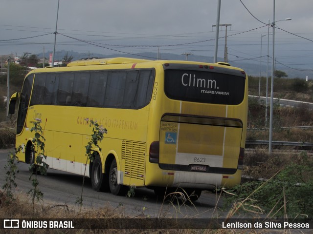 Viação Itapemirim 8623 na cidade de Caruaru, Pernambuco, Brasil, por Lenilson da Silva Pessoa. ID da foto: 10427820.