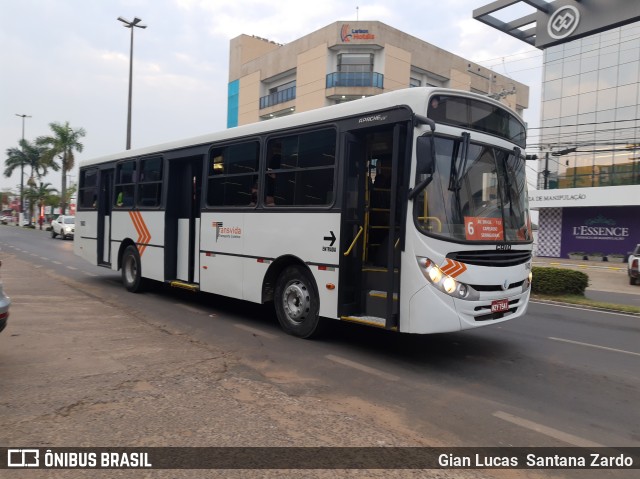 Transvida Transporte Coletivo 1843 na cidade de Ji-Paraná, Rondônia, Brasil, por Gian Lucas  Santana Zardo. Número da foto: #10428053.