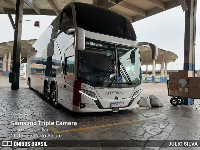 Auto Viação Catarinense 321301 na cidade de Porto Alegre, Rio Grande do Sul, Brasil, por JULIO SILVA. Número da foto: #10429786.