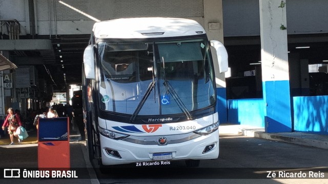 Viação Teresópolis RJ 203.040 na cidade de Rio de Janeiro, Rio de Janeiro, Brasil, por Zé Ricardo Reis. Número da foto: #10428591.