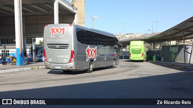 Auto Viação 1001 RJ 108.1125 na cidade de Rio de Janeiro, Rio de Janeiro, Brasil, por Zé Ricardo Reis. Número da foto: #10428629.