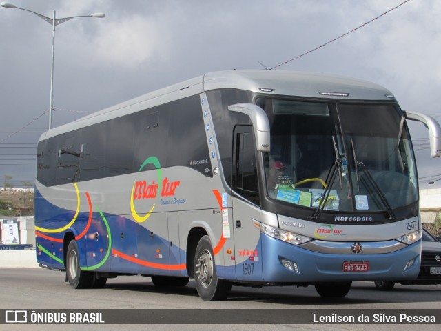 Mais Tur Turismo 1507 na cidade de Caruaru, Pernambuco, Brasil, por Lenilson da Silva Pessoa. ID da foto: 10427997.