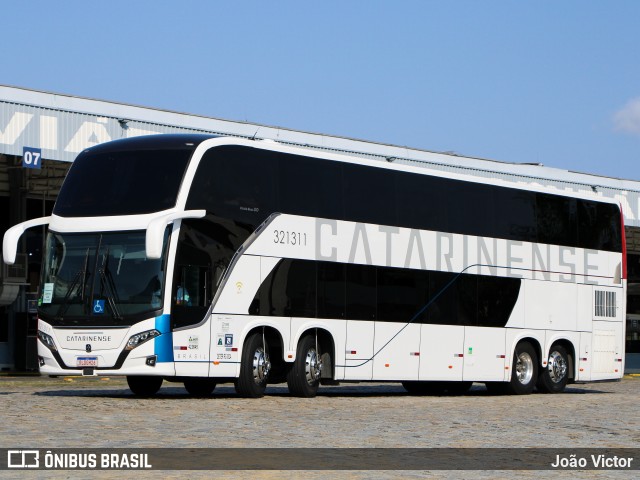 Auto Viação Catarinense 321311 na cidade de Balneário Camboriú, Santa Catarina, Brasil, por João Victor. Número da foto: #10430491.