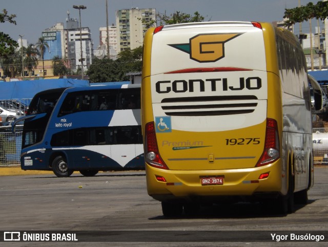 Empresa Gontijo de Transportes 19275 na cidade de Goiânia, Goiás, Brasil, por Ygor Busólogo. Número da foto: #10342249.